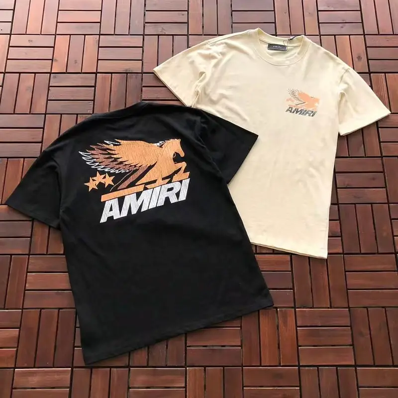 ￥~89 AMIRI T-SHIRT 77072106 (im 185CM 70KG iwear size M in the photo)