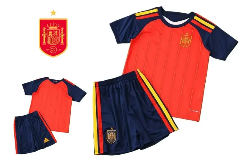 Spain Children's Football Jersey