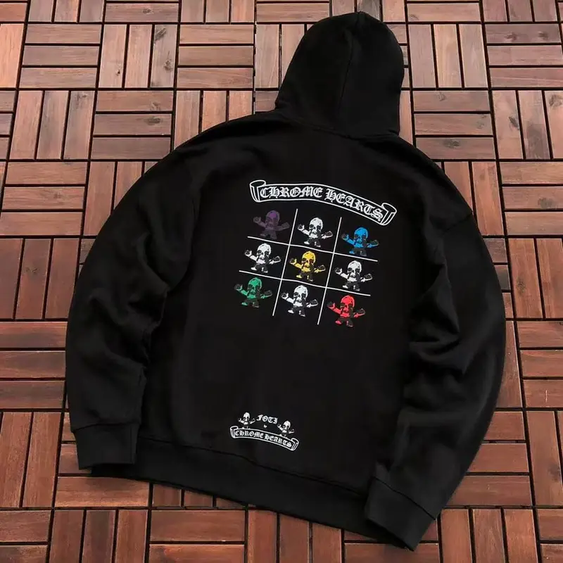 ￥~236 CH🔥OM🔥 HE🔥RTS HOODIE 66081208 (im 185CM 70KG iwear size L in the photo)