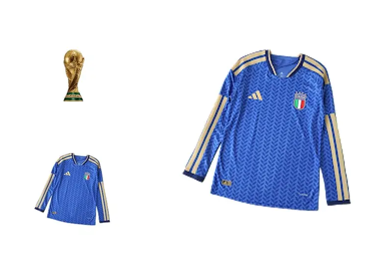 2026 ITALY PLAYER VERSION LONGSLEEVE JERSEY