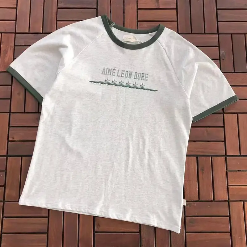 ￥~85 AI🔥E L🔥🔥N D🔥RE T-SHIRT 77030821 (im 176CM 58KG iwear size M in the photo)