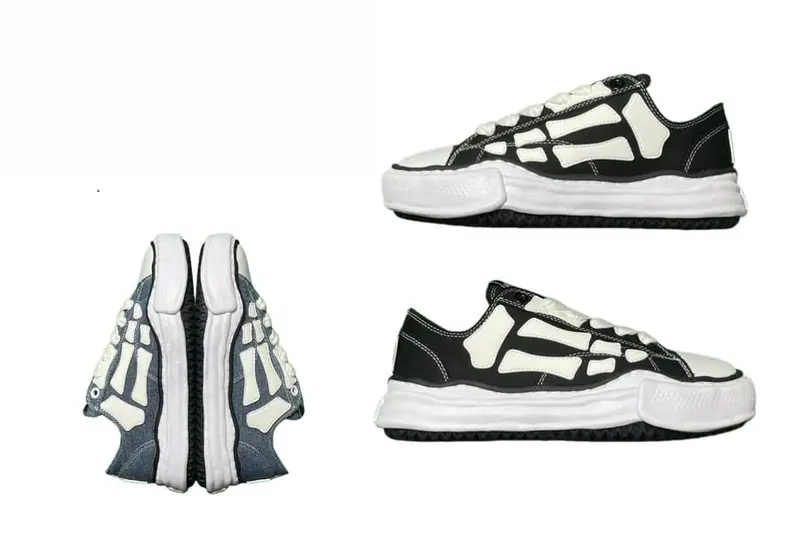 Maison Mihara Yasuhiro x AMIRI Skel-Top Low