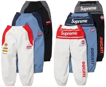 Supreme x Ducati Track Pants + Jackets (3 Variants)