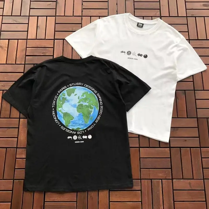 ￥~66 ST🔥S🔥Y T-SHIRT 77072611 (im 185CM 80KG iwear size M in the photo)
