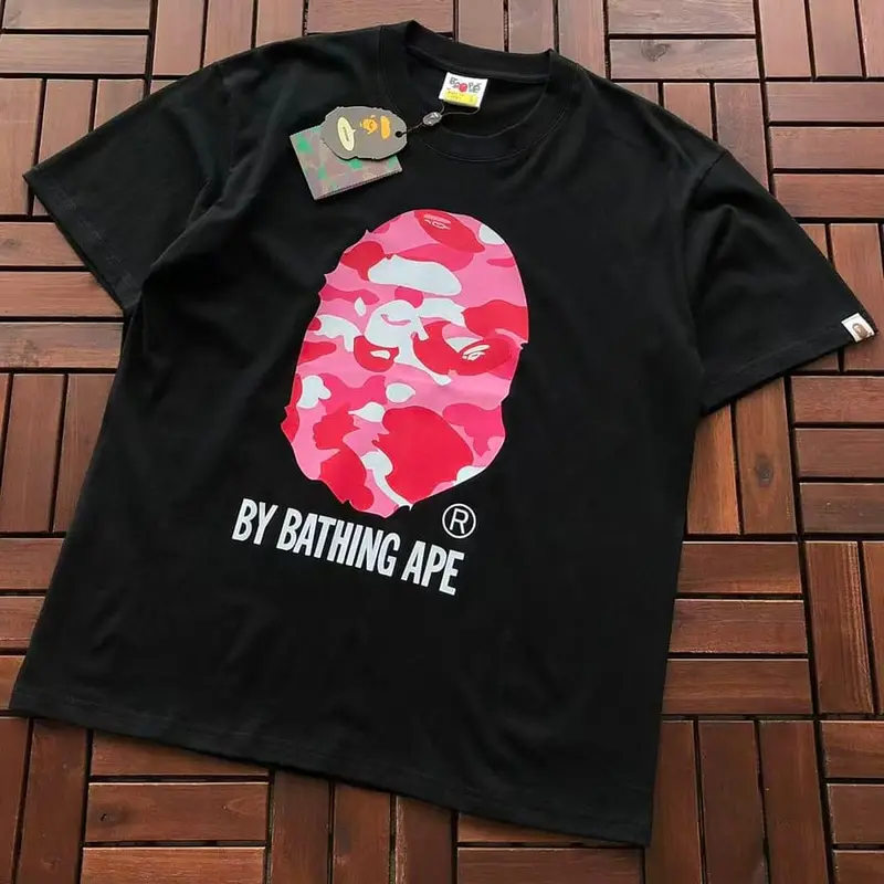 ￥~79 BAPE T-SHIRT 77072140 (im 185CM 70KG iwear size L in the photo)