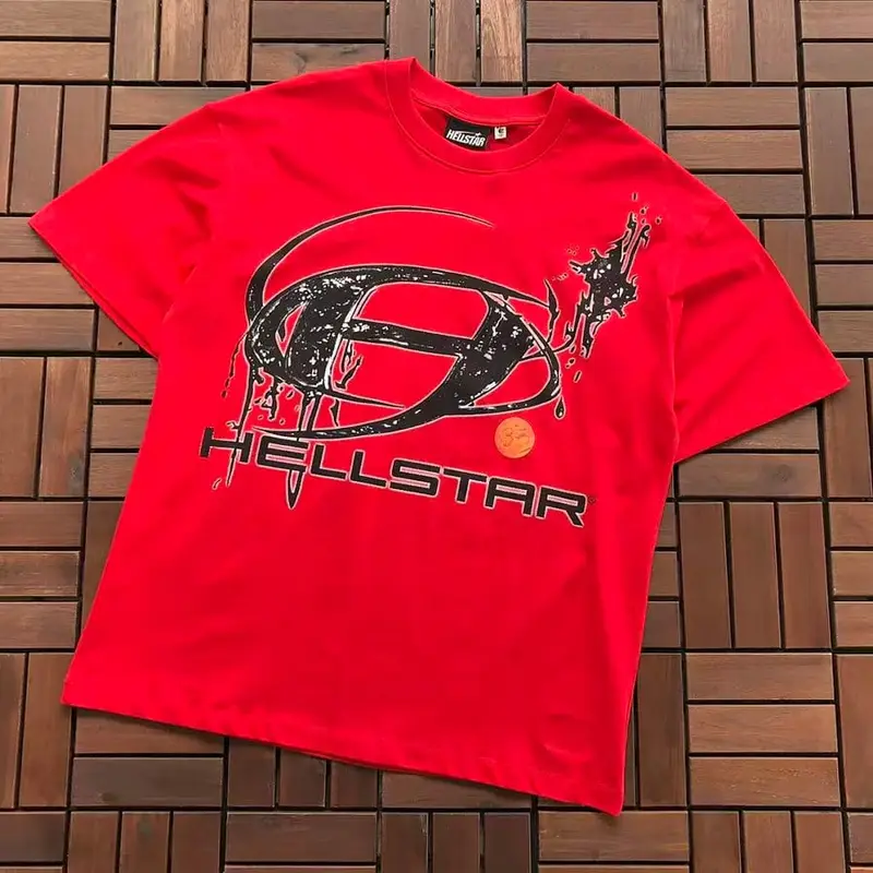 ￥~79 HELLSTAR T-SHIRT 77072271 (im 185CM 80KG iwear size M in the photo)