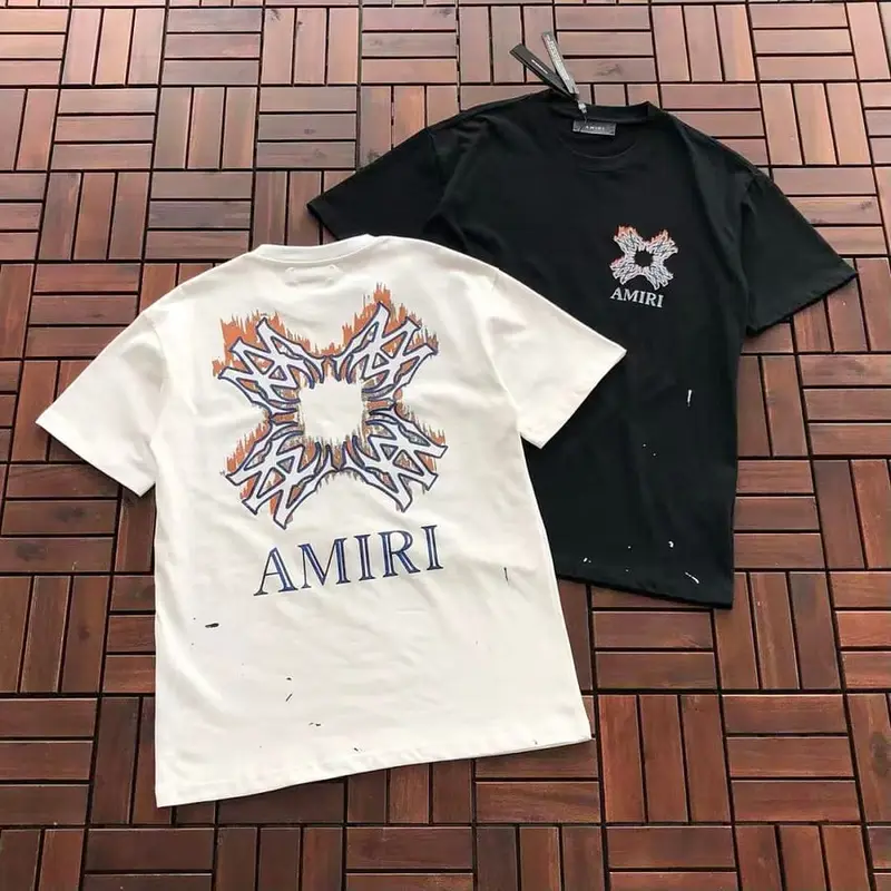 ￥~89 AMIRI T-SHIRT 77071013 (im 185CM 70KG iwear size M in the photo)