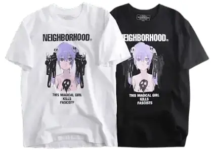 Neighborhood x Jun Inagawa This Magical Girl Kills Facists Tee