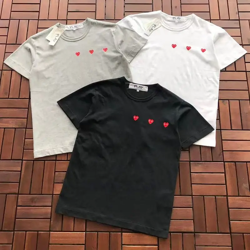 ￥~95 CDG T-SHIRT 55070322 (im 185CM 70KG iwear size M in the photo)