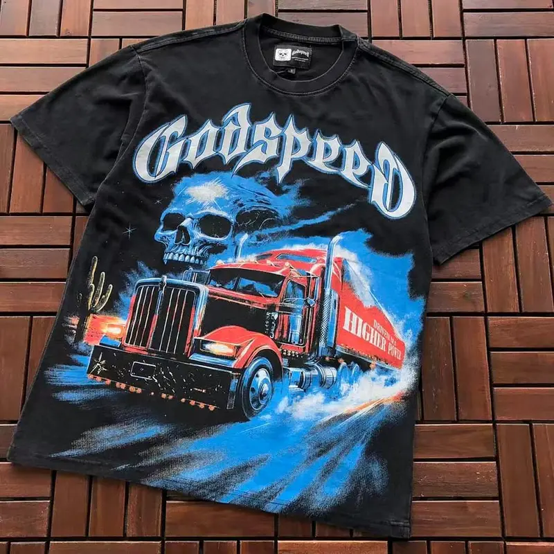 ￥ ~ 109 GODSPEED T-SHIRT 55062931 (im 185CM 70KG iwear size S in the photo)