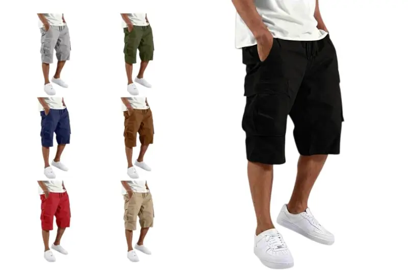 Flap pocket shorts