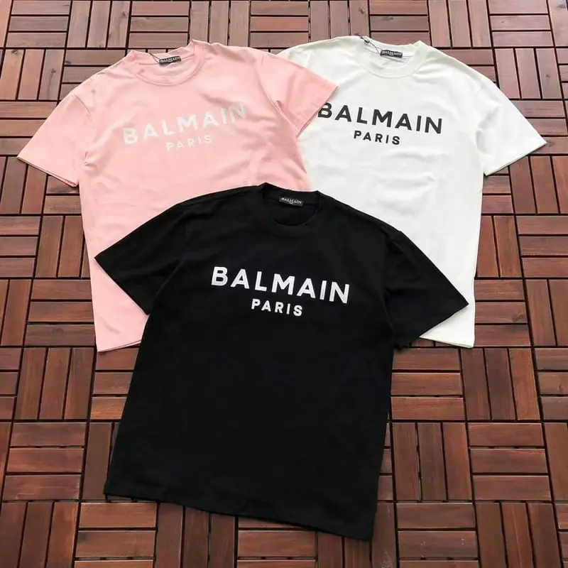 ￥~85 BALMAIN T-SHIRT 77031673 (im 176CM 58KG iwear size M in the photo)