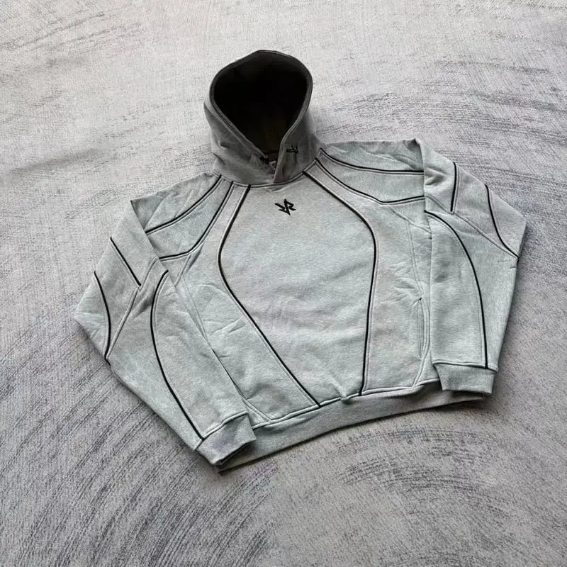 V*K VEIN STRUCTURE HOODIE
