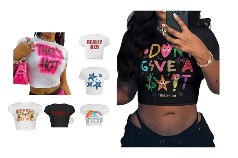 Short form fitting T-Shirt
