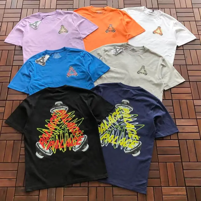 ￥~89 P🔥LA🔥E T-SHIRT 55070120 (im 185CM 70KG iwear size M in the photo)