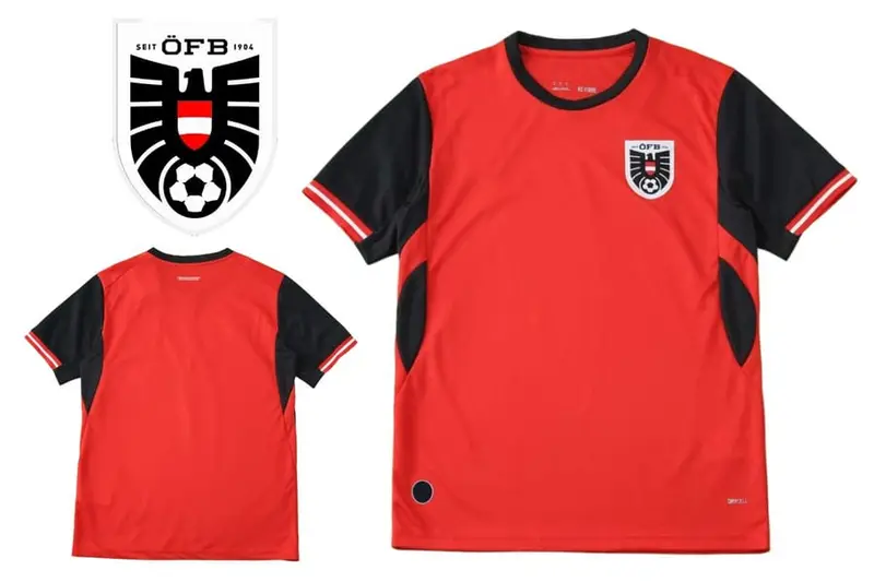 Austria Football Jersey
