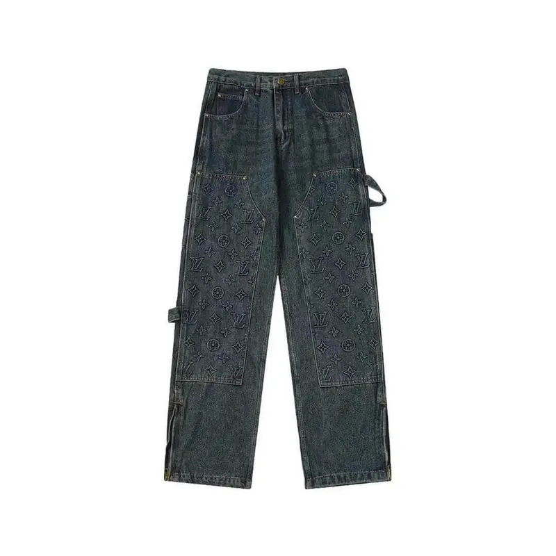 Denim Blue Print LV Jeans A (13 styles)