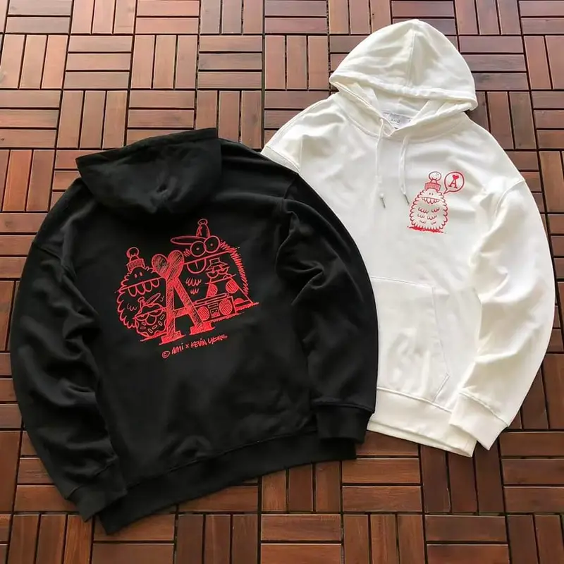￥~125 A🔥I HOODIE 77072330 (im 185CM 70KG iwear size M in the photo)
