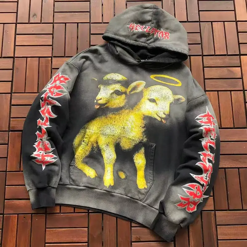 ￥ ~ 288 HELLSTAR HOODIE 55070441 (im 185CM 70KG iwear size M in the photo)