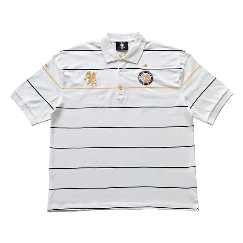 Vintage Terrace Polo Shirt - Ivory White