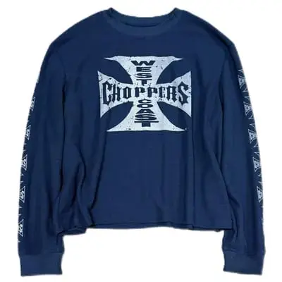 West Coast Choppers Waffle Long Sleeve Tee (2 Variants)