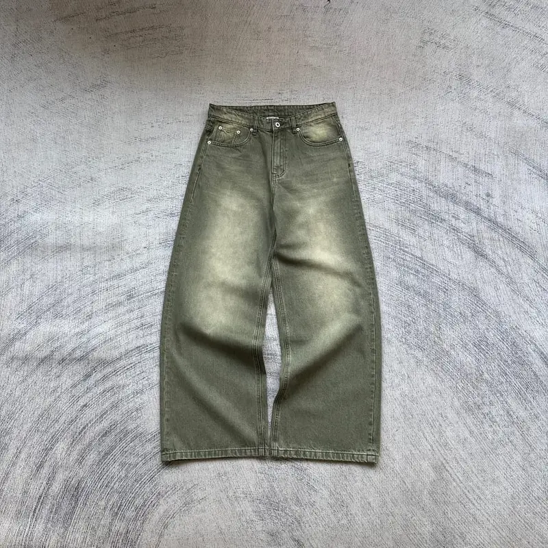 Fyredwrld Matcha Green Denim