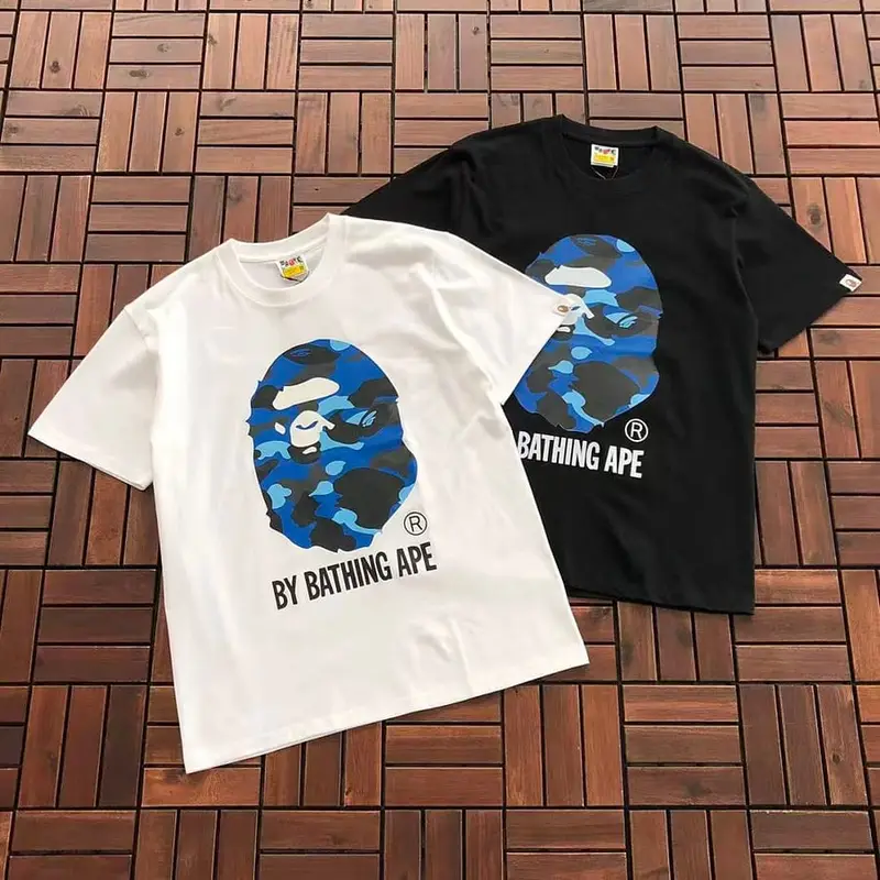 ￥~79 BAPE T-SHIRT 77063035 (im 185CM 70KG iwear size M in the photo)