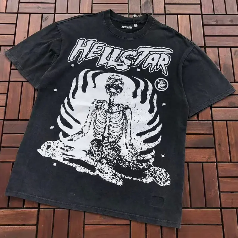 ￥ ~ 119 HELLSTAR T-SHIRT 55081404 (im 185CM 70KG iwear size XL in the photo)