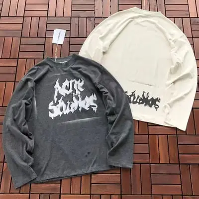 ￥ 135 ACNE STUDIOS LONG-SLEEVE 88080210 (im 185CM 80KG iwear size M in the photo)