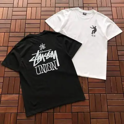 ￥~85 ST🔥S🔥Y T-SHIRT 55070801 (im 185CM 70KG iwear size M in the photo)