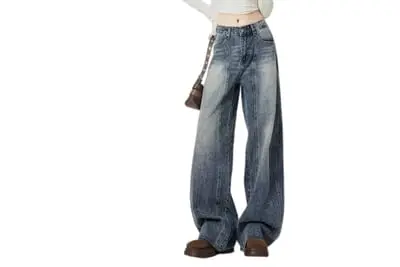 Wide-leg jeans