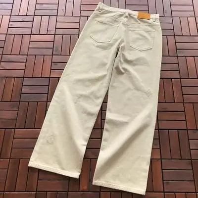 🔥1:1 🔥￥~389 L🔥JEANS 66080516 (im 185CM 70KG iwear size 32 in the photo)