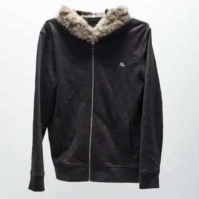 Japan Burberry Vintage Zip-Up - Grey