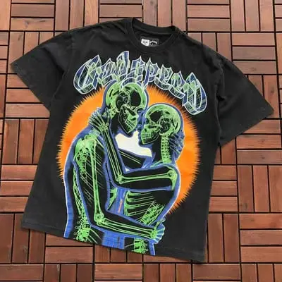 ￥~89 GODSPEED T-SHIRT 77072280 (im 185CM 80KG iwear size M in the photo)