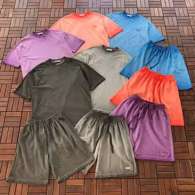 TOP￥159 PANTS￥159 L🔥E🔥🔥 T-SHIRT SHORTS 88071224 (im 185CM 70KG iwear size L in the photo)