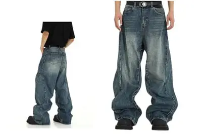Wide-leg jeans