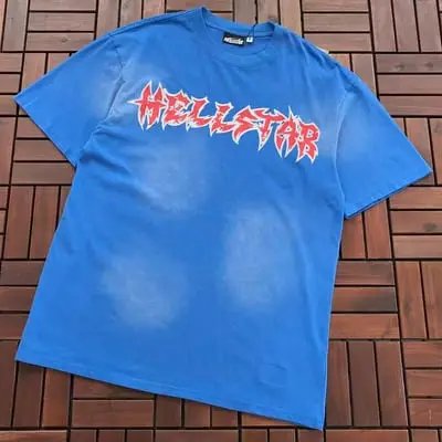 ￥ ~ 119 HELLSTAR T-SHIRT 55081405 (im 185CM 70KG iwear size L in the photo)