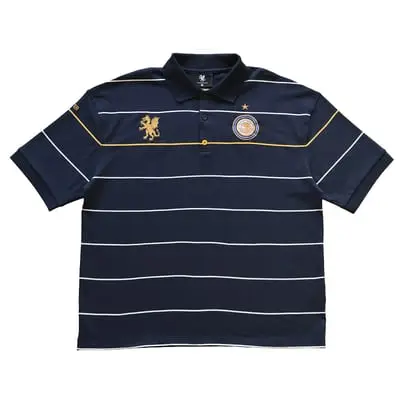 Vintage Terrace Polo Shirt - Navy Blue
