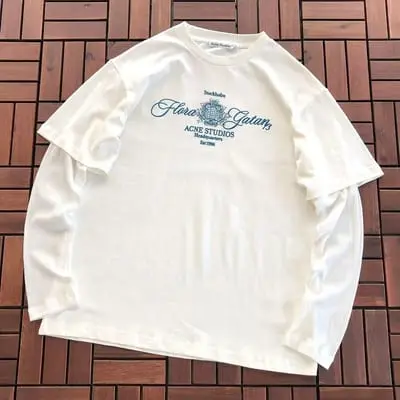￥~129 ACNE STUDIOS LONG-SLEEVE 77080602 (im 185CM 80KG iwear size M in the photo)