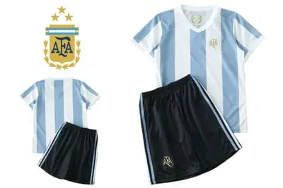 Argentina Children's Football Jersey