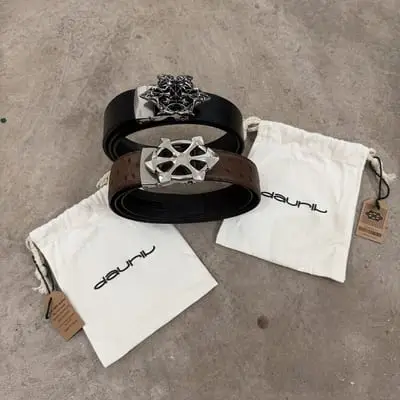 （real leather）DAVRIL MECHANIK BELT