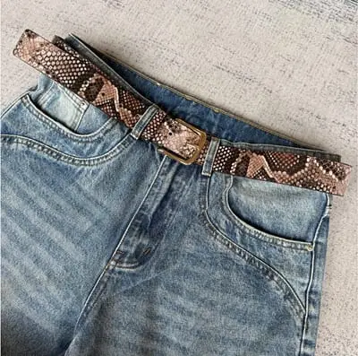 Fyredwrld snake skin belt (inspired by Mutimer )