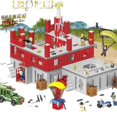 LEGO-compatible *PUBG* / *Game for Peace* series building block sets