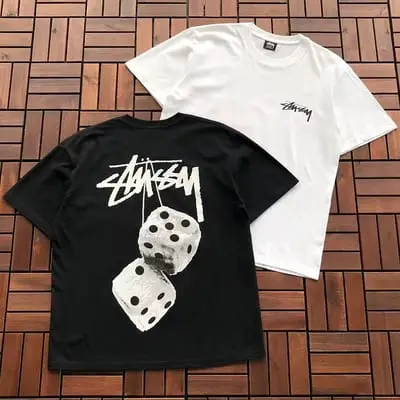 ￥~66 ST🔥S🔥Y T-SHIRT 77072609 (im 185CM 80KG iwear size M in the photo)