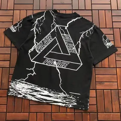 ￥~89 P🔥LA🔥E T-SHIRT 77070841 (im 185CM 70KG iwear size S in the photo)