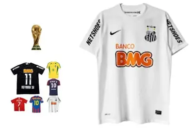 NEYMAR SANTOS 2011-2012 JERSEY