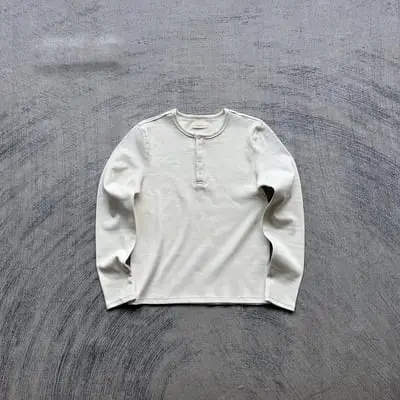 *5 Serafino Longsleeve white