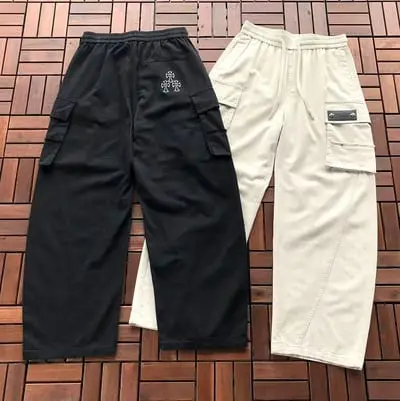 ￥ 229 CH🔥OM🔥 HE🔥RTS TROUSERS 88070846 (im 185CM 80KG iwear size 30 in the photo)