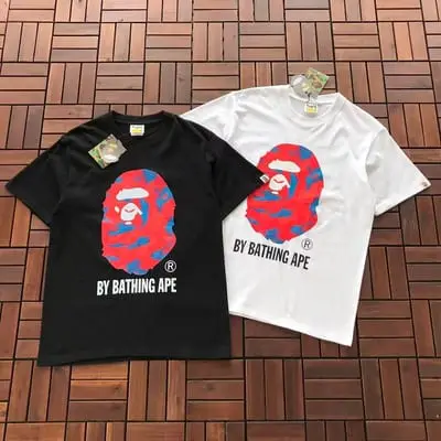 ￥~79 BAPE T-SHIRT 77063040 (im 185CM 70KG iwear size M in the photo)