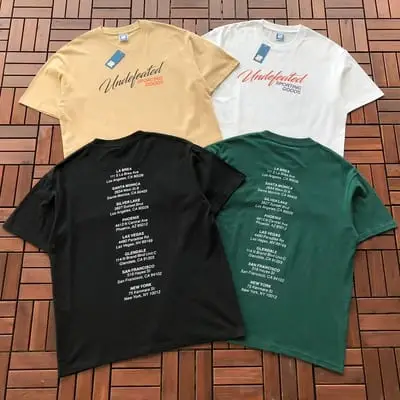 ￥ ~ 85 UNDEFEATED T-SHIRT 55070688 (im 185CM 80KG iwear size L in the photo)